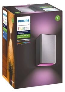 Philips 17464/47/P7 - LED RGB Zunanja svetilka Hue RESONATE 2xLED/8W/230V IP44