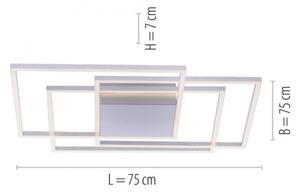 Paul Neuhaus 8256-55 - LED Zatemnitvena stropna svetilka INIGO 3xLED/16W/230V