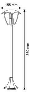 Zunanja svetilka IGMA 1xE27/12W/230V IP44 88 cm