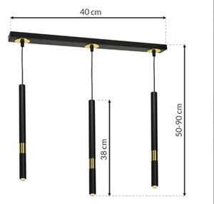 Lestenec na vrvici MONZA 3xG9/7W/230V