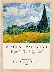 Plakat z okvirjem 35x45 cm Vincent Van Gogh – Wallity