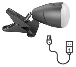 LED Svetilka CLIP z USB polnjenjem LED/5W/5V 4000K