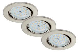 Briloner 7220-032-KOMPLET 3x LED Kopalniška vgradna svetilka FIT 1xGU10/5W/230V