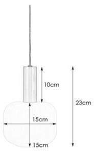 Markslöjd 108123 - Lestenec na vrvici SOBER 1xE14/40W/230V medenina