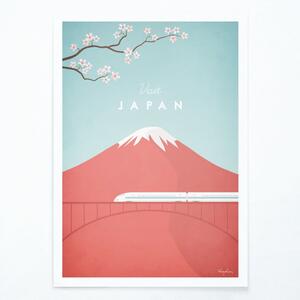 Plakat Travelposter Japan, 30 x 40 cm