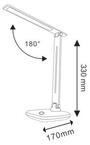 LED Zatemnitvena namizna svetilka na dotik VINTO LED/9W/230V črna