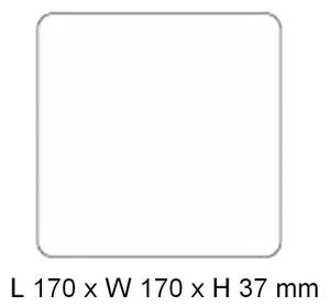 LED Vgradna svetilka SAMSUNG CHIP LED/20W/230V 3000K