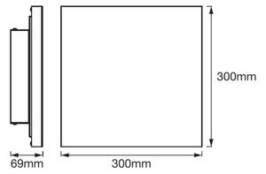 Ledvance - LED Nadgradni panel FRAMELESS LED/19W/230V 3000K