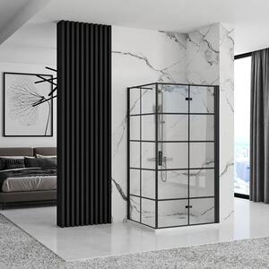 Rea Molier Black 100x90 tuš kabina