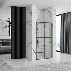 Tuš vrata Rea Molier Black 90 + adapter