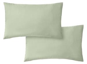 Prevleke za vzglavnik iz bombažnega perkala v kompletu 2 ks 50x75 cm Cotton Percale – Bianca
