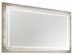 KOPALNIŠKO OGLEDALO, 120/74/3,9 cm steklo, leseni material