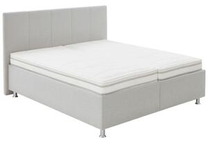 OBLAZINJENA POSTELJA 180 cm x 200 cm , tekstil bež