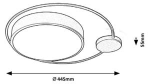 Rabalux - LED Stropna svetilka LED/28W/230V