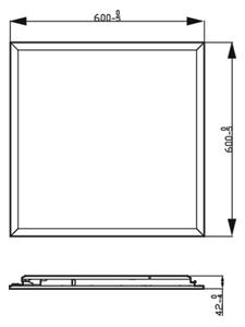 Philips - LED Zatemnitvena stropna svetilka SLIM SCENE SWITCH LED/36W/230V 2700K