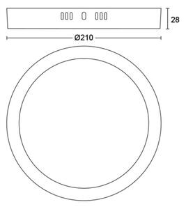 Philips - LED Stropna svetilka MAGNEOS LED/12W/230V 2700K črna