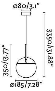 FARO 28210 - Lestenec na vrvici MINE 1xE27/40W/230V