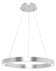 Zuma Line PL200910-600-SL-LED Lestenec na vrvici CARLO LED/40W/230V pr. 60cm srebrn