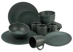 Creatable Kombinirani Servis Soft Touch Black, 16-Delni