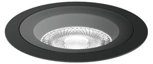 Wever & Ducré Lighting WEVER DUCRÉ LED-talna vgradna svetilka Blink trim 2.0, črna, Črna, Aluminij, Sodobni, Vgradne svetilke okrogle