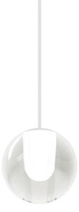 Wever & Ducré Lighting WEVER DUCRÉ LED-visoka svetilka Oplia 1.0, bela mat 2.700 K, Prozorna, Dnevna soba / jedilnica, Steklo, Sodobni