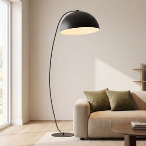 EMIBIG LIGHTING Stojalo Arcos, črno, višina 150 cm, kovina, Črna, Dnevna soba / jedilnica, Kovina, Sodobni