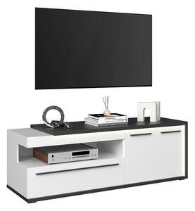 Modern Living Tv-element Ambiente Plus, Bela, Antracit