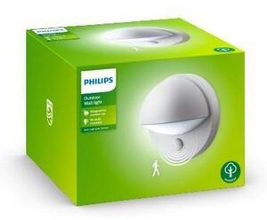 Philips - Zunanja stenska razsvetljava s senzorjem JUNE 1xE27/12W/230V IP44