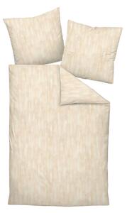 POSTELJNINA Milano 140/220 cm mako saten peščene barve