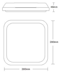 Lucide 79193/24/31 - LED Kopalniška svetilka TISIS LED/24W/230V IP54