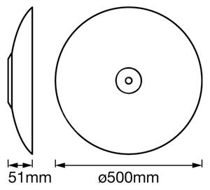 Ledvance - Stropna svetilka SMART+ TIBEA 1xE27/40W/230V