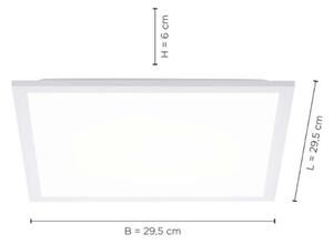 Leuchten Direkt 12200-16 - LED Stropna svetilka FLAT LED/17W/230V