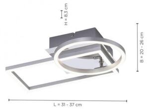 Leuchten Direkt 14031-55 - LED Stropna svetilka IVEN LED/18W/230V