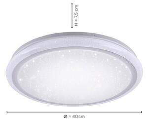 Leuchten Direkt 15220-16 - LED RGB Zatemnitvena svetilka LUISA LED/28W/230V + Daljinski upravljalnik