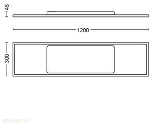 Philips - LED Zatemnitvena stropna svetilka Hue AURELLE LED/39W/230V + Daljinski upravljalnik