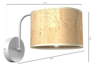 Stenska svetilka CORK 1xE27/60W/230V