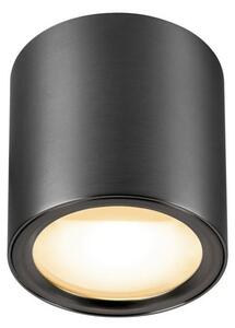 SLV LED-stropna svetilka Oculus, bronasta, 9 cm, z možnostjo prilagajanja barve, zatemnjen, Bronasta / starinska medenina, Dnevna soba / jedilnica, Aluminij, Sodobni