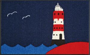 PREDPRAŽNIK Leuchtturm 50/75 cm potiskano rdeča, bela, temno modra