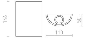 RED - Design Rendl - R12592 - LED Stenska svetilka DAFFY LED/6W/230V bela