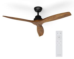 Klarstein Santa Elena 52", Ø 132 cm, stropni ventilator, 9 060 m³/h, lopatice iz pravega lesa, 6 nastavitev hitrosti, daljinski upravljalnik