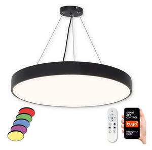 Top Light- LED RGB Zatemnitveni lestenec na vrvici LED/60W/230V Wi-Fi Tuya črna + Daljinski upravljalnik