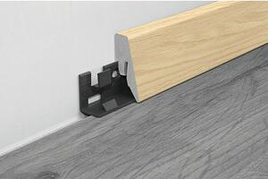 LOGOCLIC Zaključna letev K40 C hrast Cornsilk (260 x 19 x 40 mm, MDF)