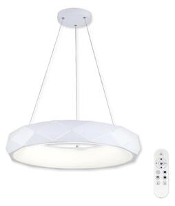 Top Light - LED Zatemnitveni lestenec na vrvici APOLO LED/45W/230V bela + Daljinski upravljalnik