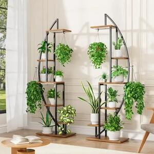 Moonflower™ Stojalo Za Rastline V Obliki Polmeseca Z Osvetlitvijo