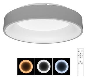 Brilagi - LED Zatemnitvena stropna svetilka LED/40W/230V 3000-6500K siva + Daljinski upravljalnik