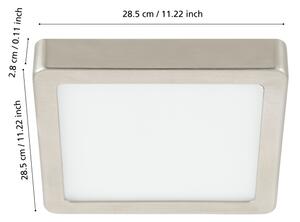 Eglo 98852 - LED Zatemnitvena kopalniška svetilka FUEVA-Z LED/19,5W/230V IP44