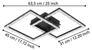 Eglo 99799 - LED Stropna svetilka LEJIAS LED/21W/230V