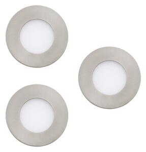 Eglo 900111-SET 3x LED Zatemnitvena kopalniška svetilka FUEVA-Z LED/2,8W/230V IP44