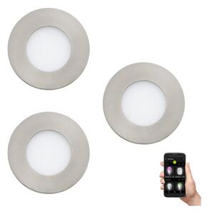 Eglo 900111-SET 3x LED Zatemnitvena kopalniška svetilka FUEVA-Z LED/2,8W/230V IP44