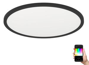 Eglo 900092 - LED RGBW Zatemnitvena stropna svetilka ROVITO-Z LED/16,5W/230V črna